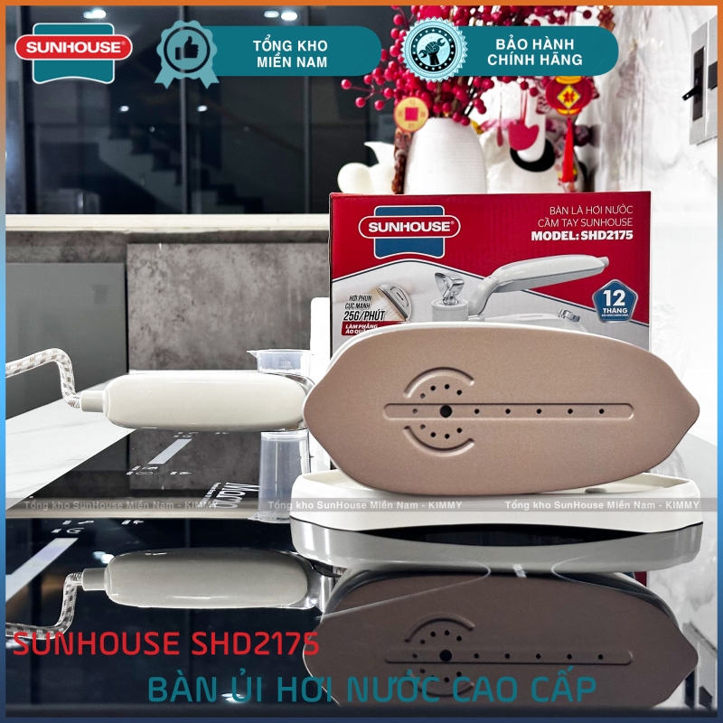 Bàn ủi hơi nước cao cấp Sunhouse SHD2175